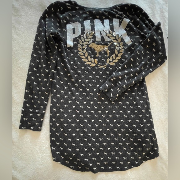 Victoria's Secrets Pink Thermal Sleep Longsleeve - Picture 3 of 9